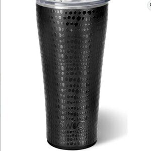 32oz Glamazon Onyx Black Swig Life Insulated Tumbler Raised Print - Retired